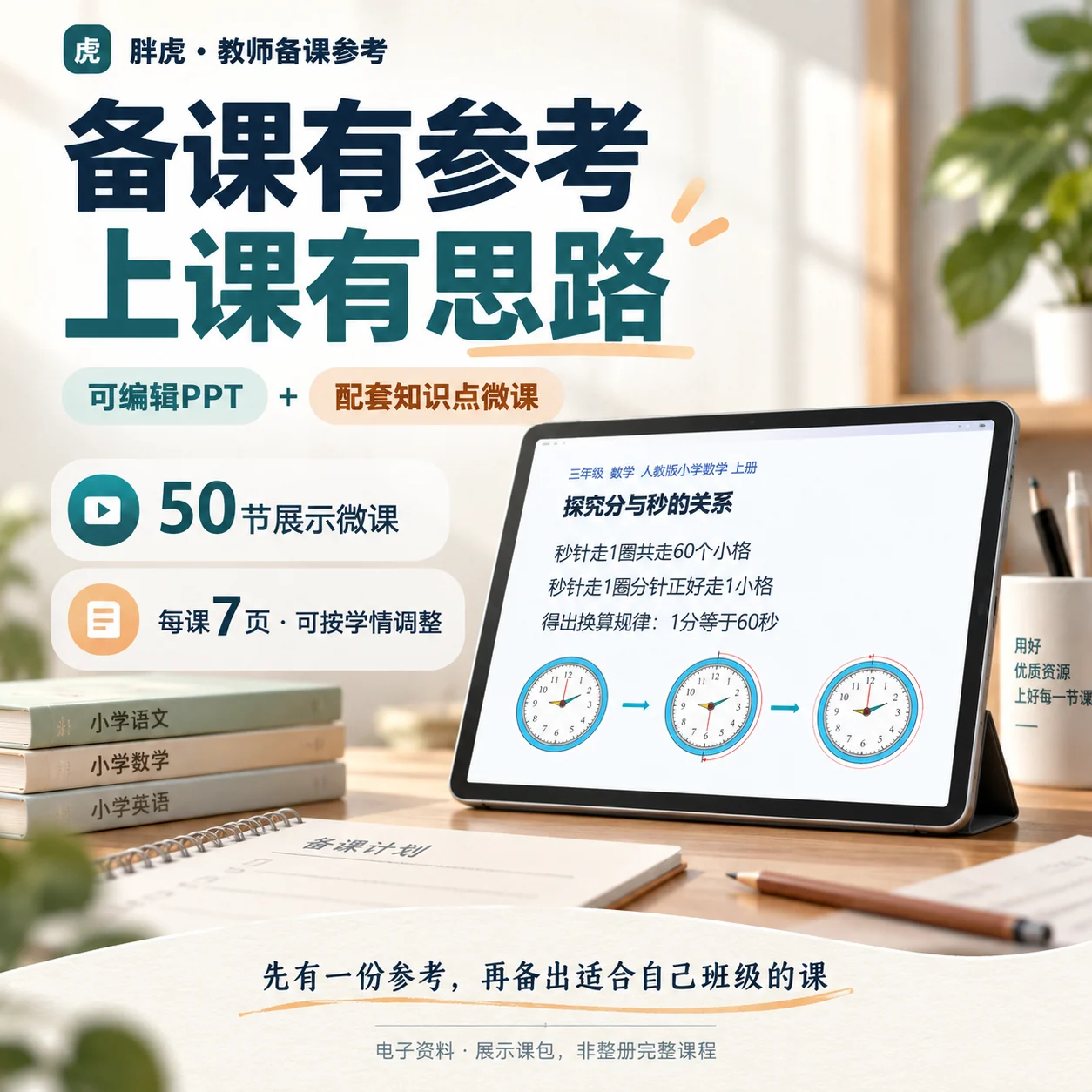 教师备课产品介绍:可编辑PPT、教学微课和课堂互动,为老师减少备课负担