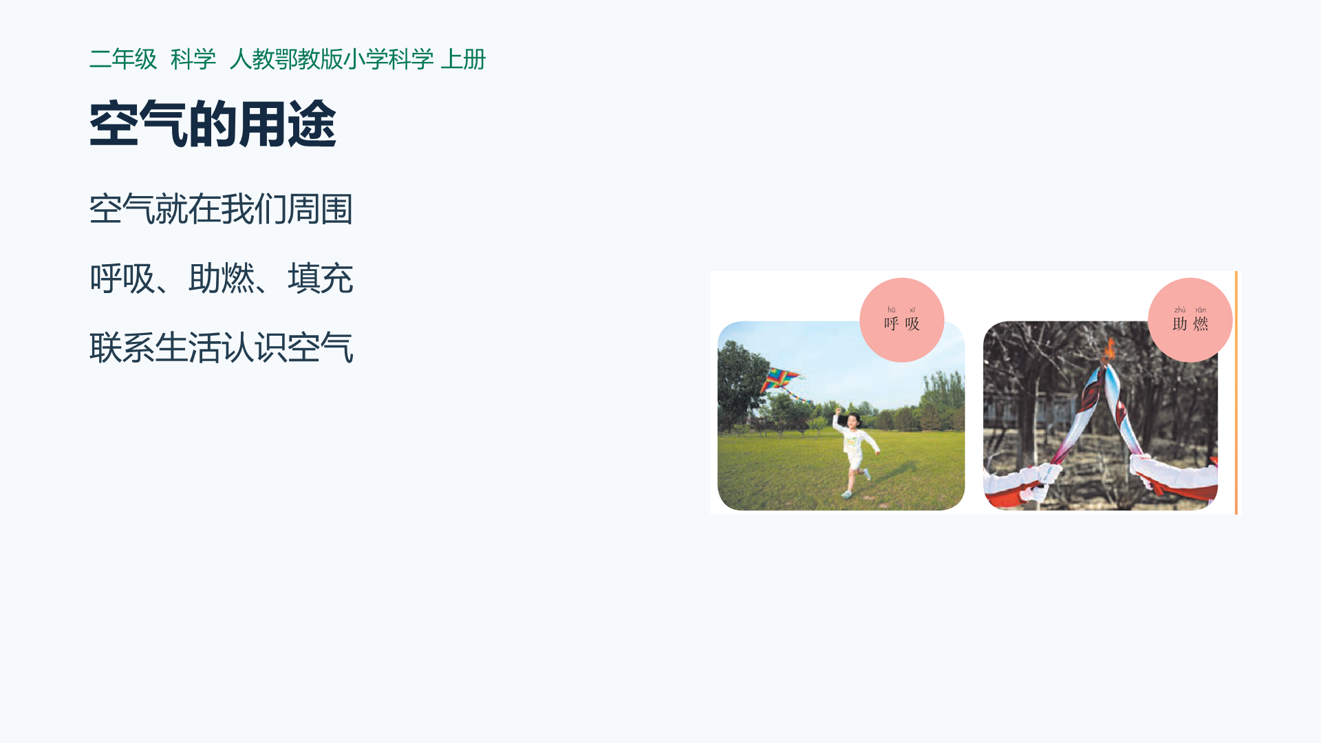 空气的用途课件封面